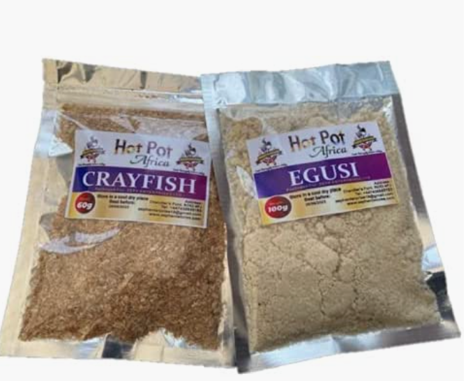 Ground Crayfish, Dried, Tasty and Great Aroma 100g by Hot Pot