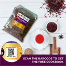 Hot Pot Africa Hibiscus Flowers - Sun Dried Sorrel Whole Petals, Perfect for Hibiscus Tea, Brewing or Distilling - Vegan, Premium Quality Raw Hibiscus Herbal Tea or Zobo Drink