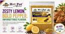 Lemon Pepper Seasoning (All Natural - 100g) for Chicken, Fish & Wings – Zesty Citrus & Bold Pepper BBQ Rub | Smoky Tangy All-Purpose Spice for Air Fryer, Grill & Roasting .