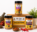 Hot Pot Africa Spice Gift Set - 3 Unique Pepper Blends: Suya BBQ Spice, Hot Red Chilli, Pepper Soup Spice Mix | for Food, Christmas & Cooking Gifts