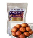 Hot Pot Africa PuffPuff Mix | 2 Pks Doughnut Mix (500g x2)| Easy-to-Prep Bofrot Ready Mix for Authentic West African Puff Puff Snack for parties, Christmas and snack time| Scooping Spoon added for easy frying