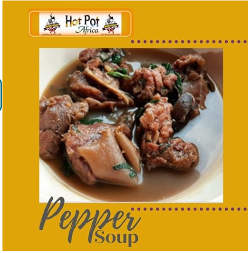 Hot Pot Africa Pepper Soup Spice seasoning & Suya | Barbeque Spice Mix - Hot Chilli 100g each