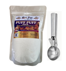 Hot Pot Africa PuffPuff Mix | 2 Pks Doughnut Mix (500g x2)| Easy-to-Prep Bofrot Ready Mix for Authentic West African Puff Puff Snack for parties, Christmas and snack time| Scooping Spoon added for easy frying