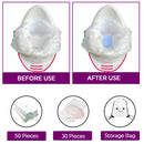 Disposable Travel Potty Bag, Toilet Seat Liner with Drawstring, Travel Potty Liners,  for Toddlers Potty Training - ZephH