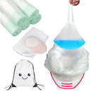 Disposable Travel Potty Bag, Toilet Seat Liner with Drawstring, Travel Potty Liners,  for Toddlers Potty Training - ZephH